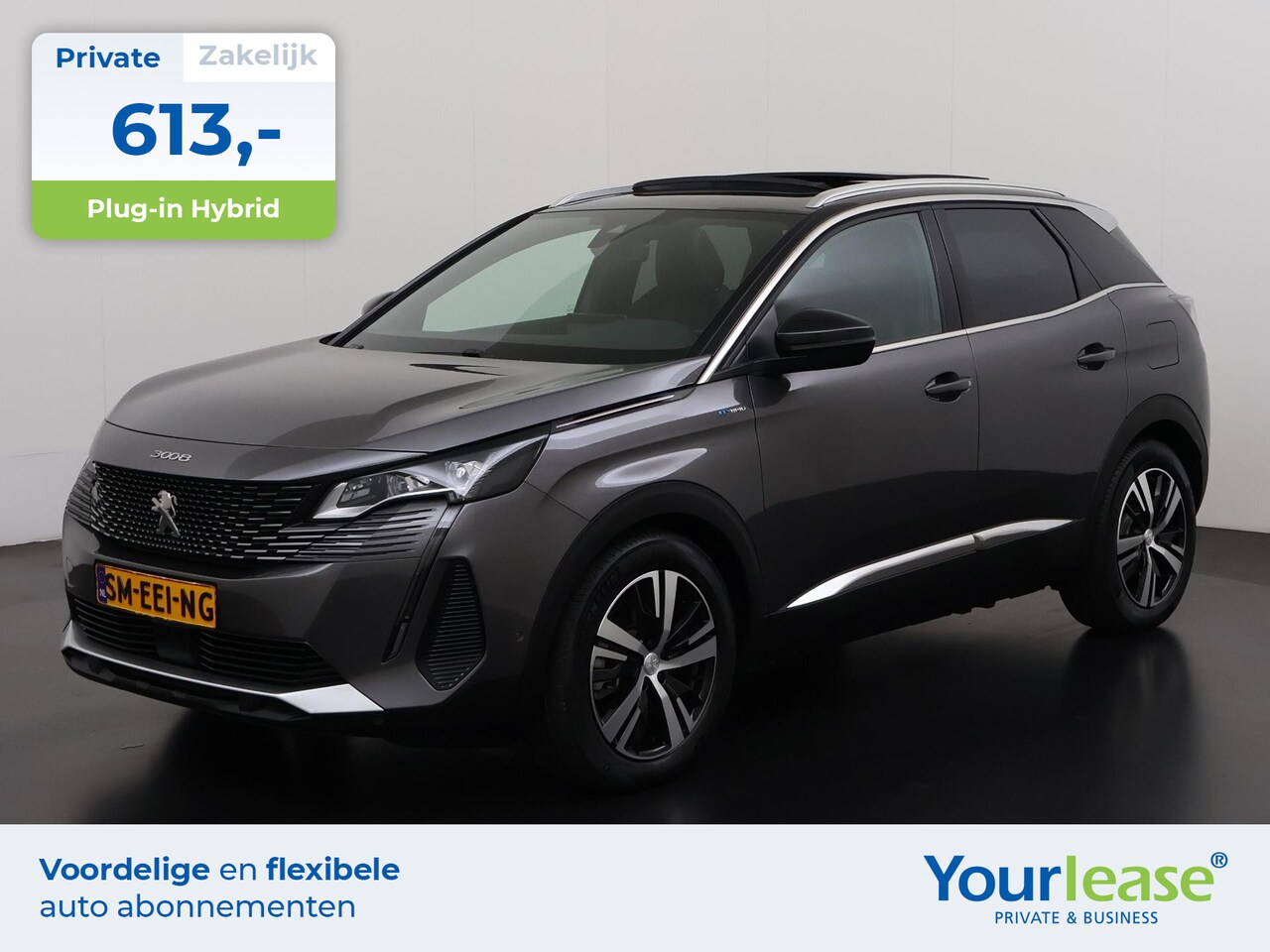 Peugeot 3008 - 1.6 Plug-in HYbrid 225 GT | All-in 613,- Private Lease | Direct uit voorraad - AutoWereld.nl