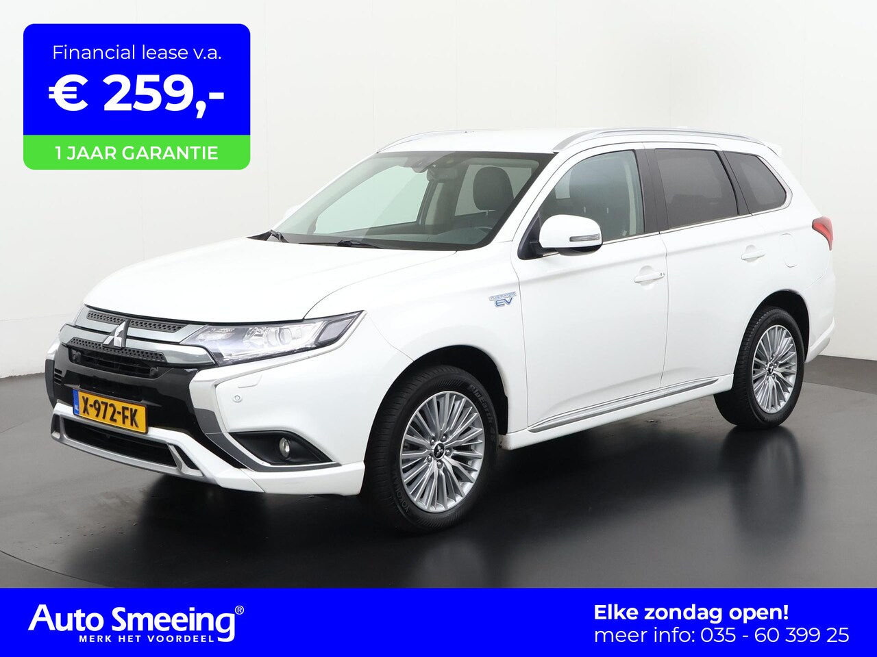 Mitsubishi Outlander - 2.4 PHEV S-Edition | Trekhaak | Camera | Leder | Zondag Open! - AutoWereld.nl