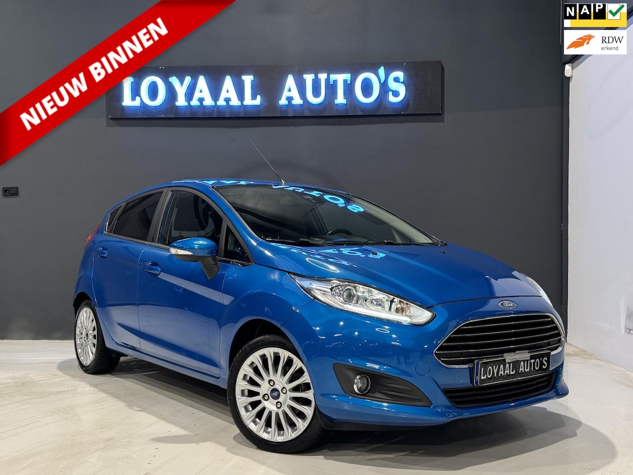 Ford Fiesta - 1.0 Titanium | 1E EIGENAAR | NAVI | AIRCO | CRUISE | TREKHAAK | PSC | NAP | APK. - AutoWereld.nl