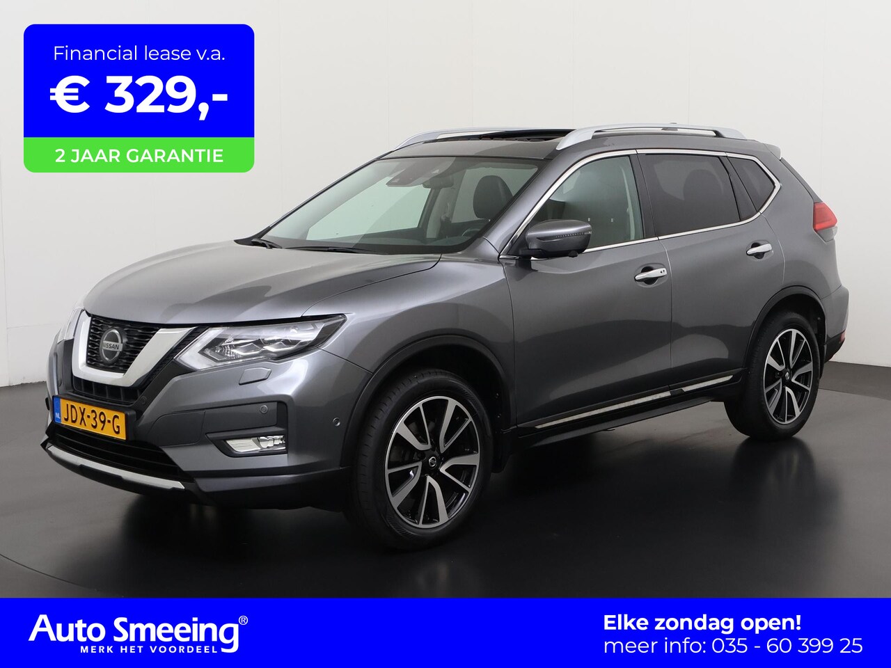 Nissan X-Trail - 1.3 DIG-T Tekna 7p. | Panoramadak | Leder | 360 Camera | Zondag open! - AutoWereld.nl