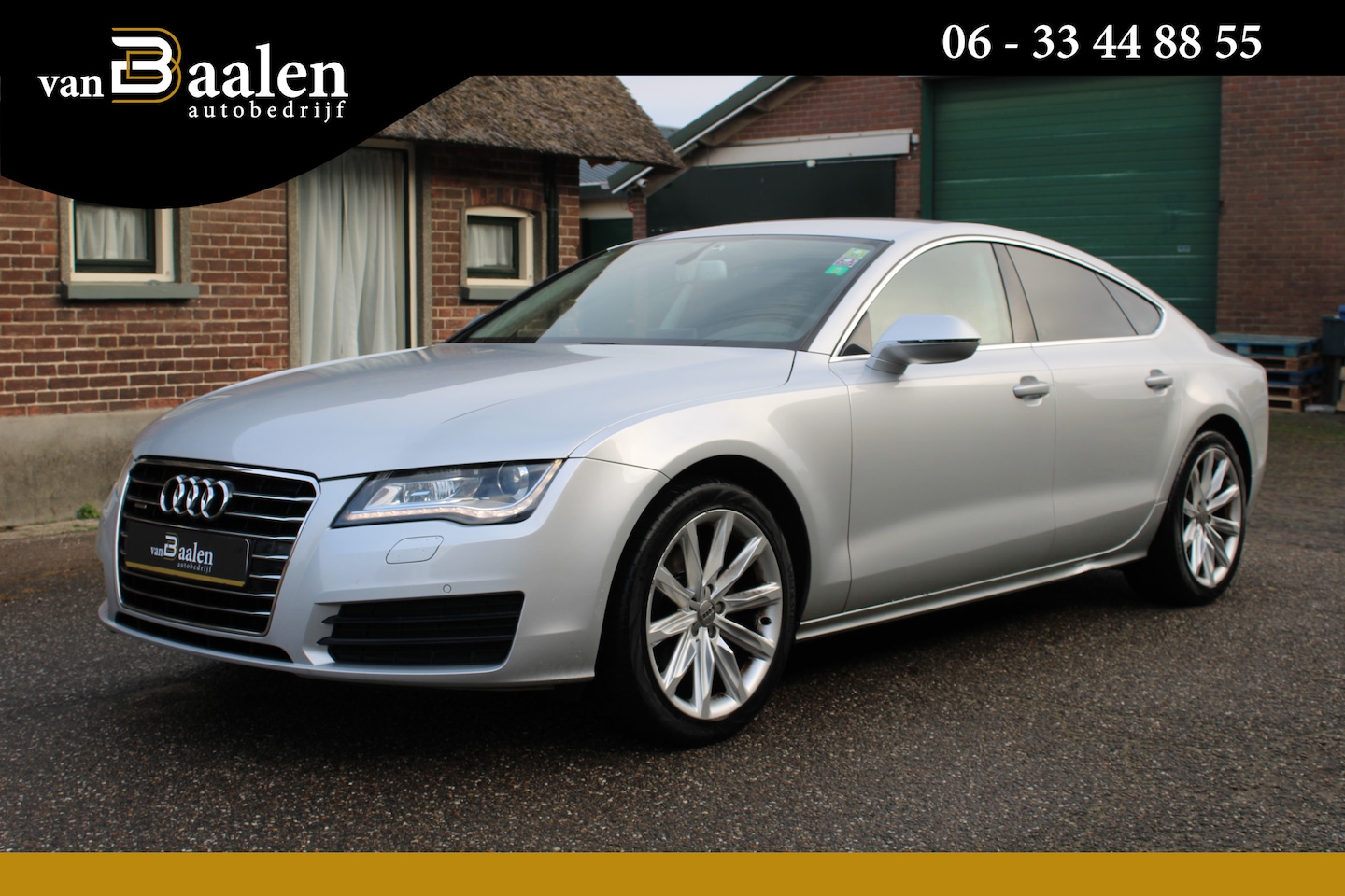 Audi A7 Sportback - 2.8 FSI quattro Pro Line LEER NAVI ECC 4WD 259000KM!!! - AutoWereld.nl