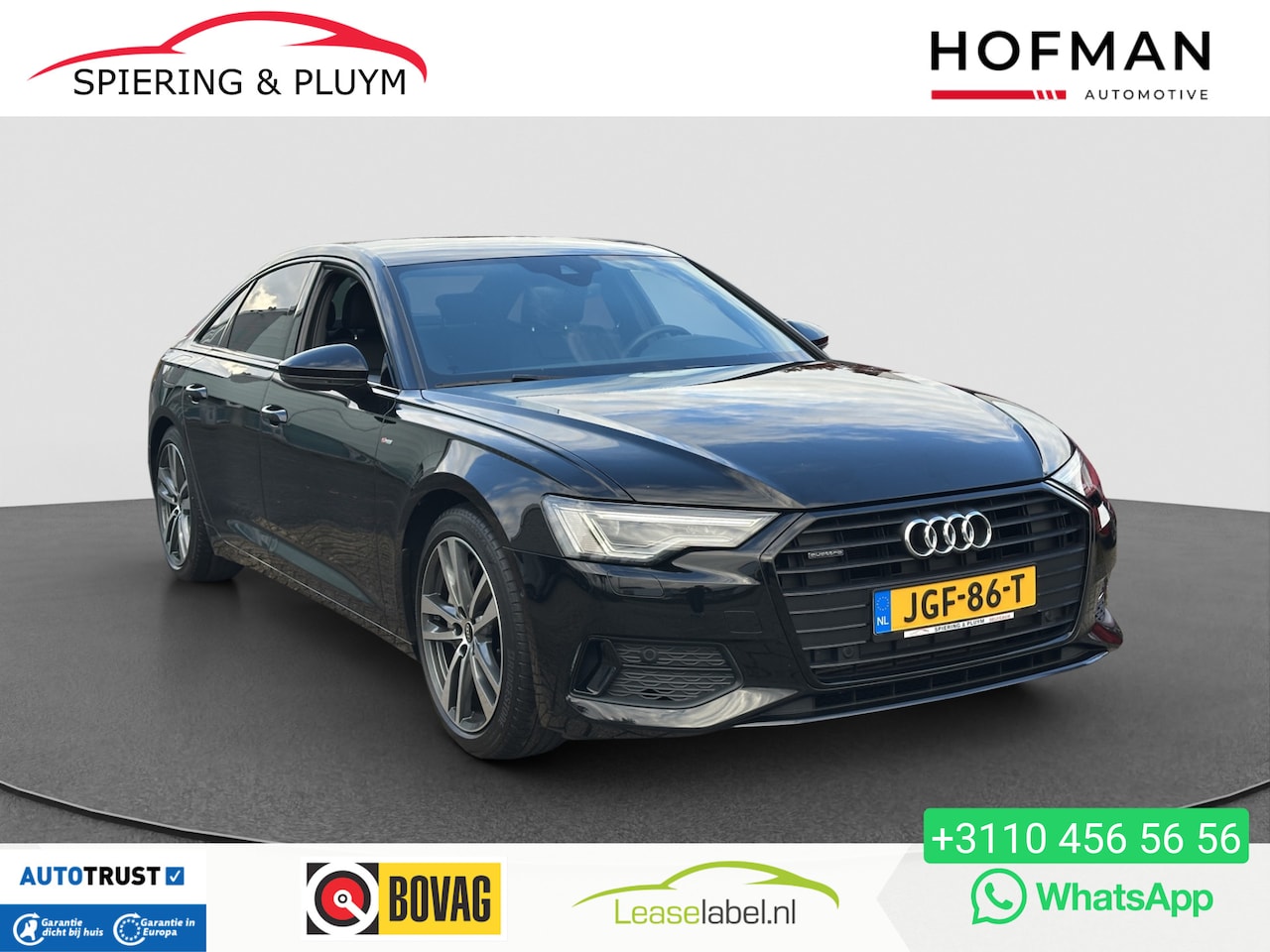 Audi A6 Limousine - 50 TFSI e quattro S edition | B&O | Matrix | Luchtvering | 360 camera - AutoWereld.nl