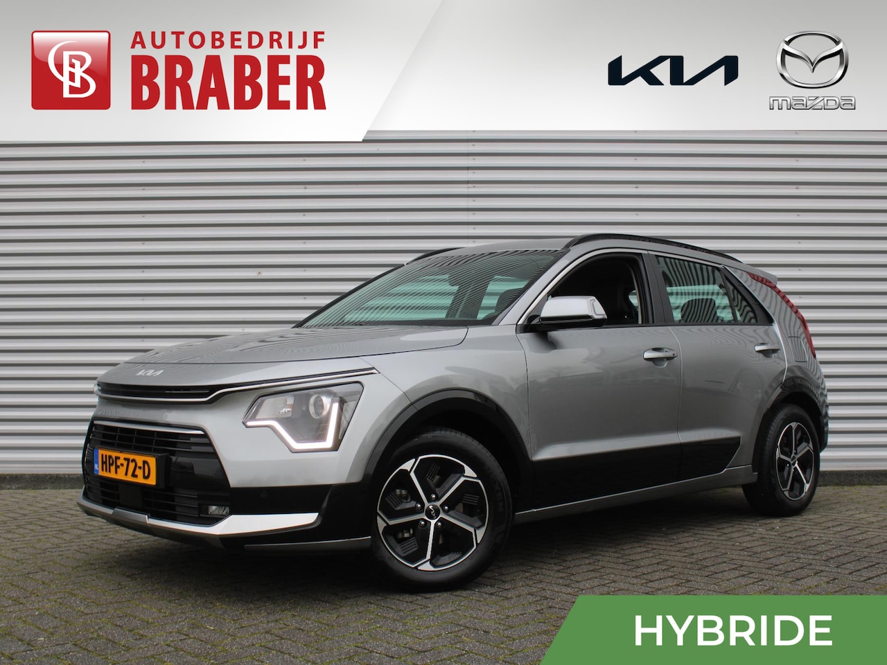 Kia Niro - 1.6 GDi Hybrid DynamicLine | BTW Auto | Camera | Cruise adapt. | Clima | 16" LM | Navi | K - AutoWereld.nl