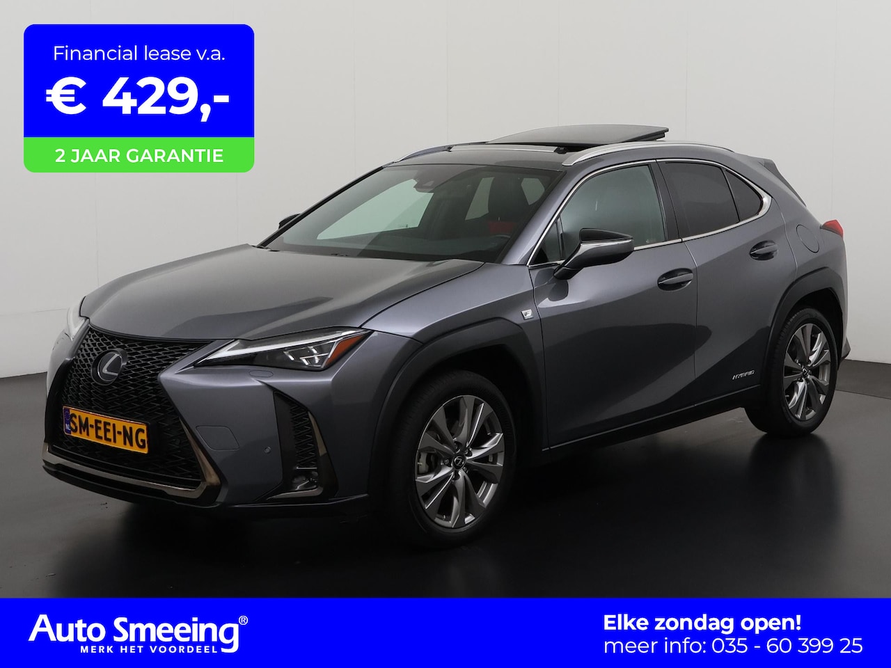 Lexus UX - 250h F Sport Line | Schuifdak | Camera | Elektr stoelverstelling | Zondag Open! - AutoWereld.nl