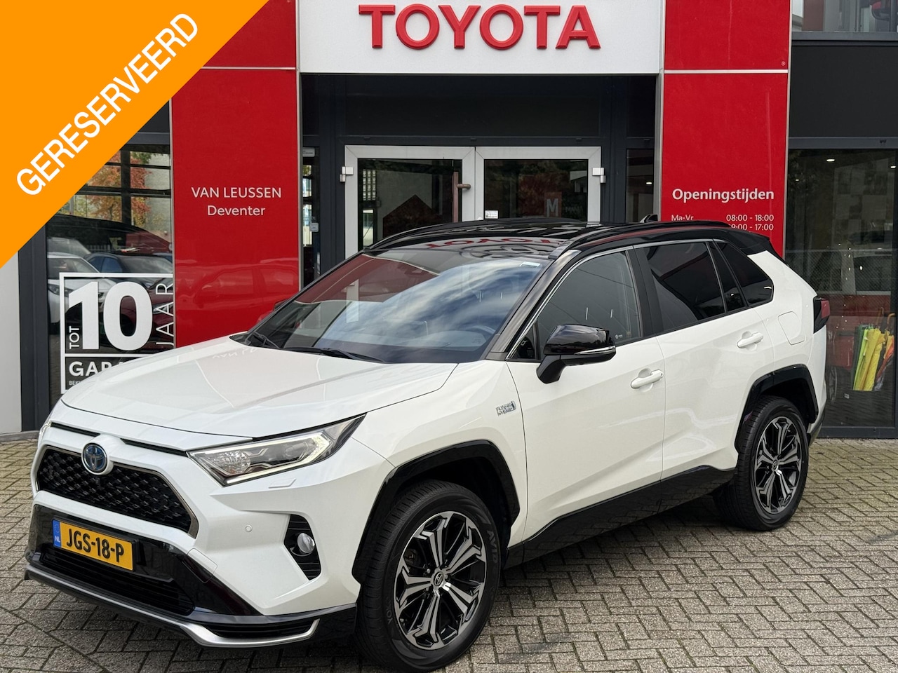 Toyota RAV4 - 2.5 PLUG-IN HYBRID BI-TONE PLUS HEAD-UP AFN-TREKHAAK STOELVERWARMING/KOELING STUURVERWARMI - AutoWereld.nl