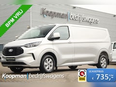 Ford Transit Custom - E-Transit 340 L2H1 Limited 71 kWh 218pk Automaat | Trekgewicht 2300kg | LED | Carplay | Ke