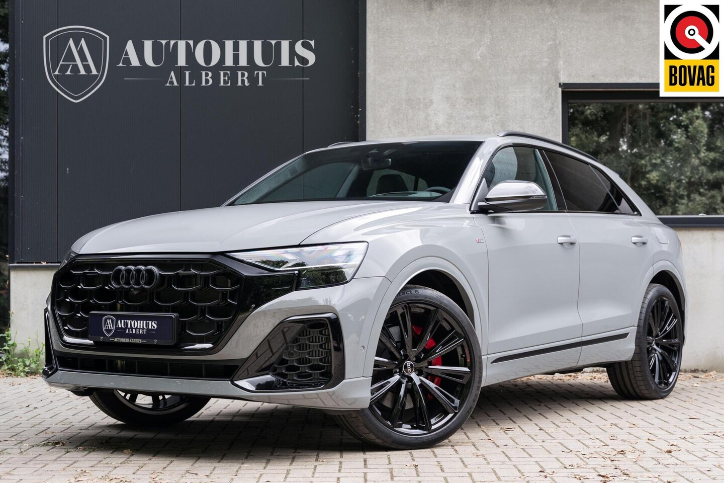 Audi Q8 - 60 TFSIe Competition Nardo Carbon B&O Advanced 23'' - AutoWereld.nl