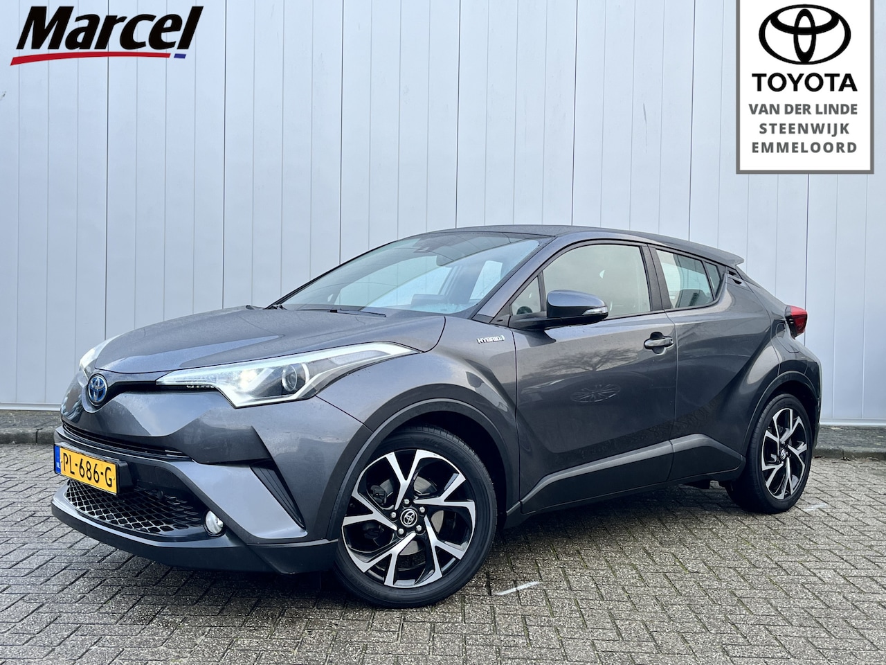 Toyota C-HR - 1.8 Hybrid Dynamic 18 Inch, Trekhaak Navi Clima Cruise - AutoWereld.nl