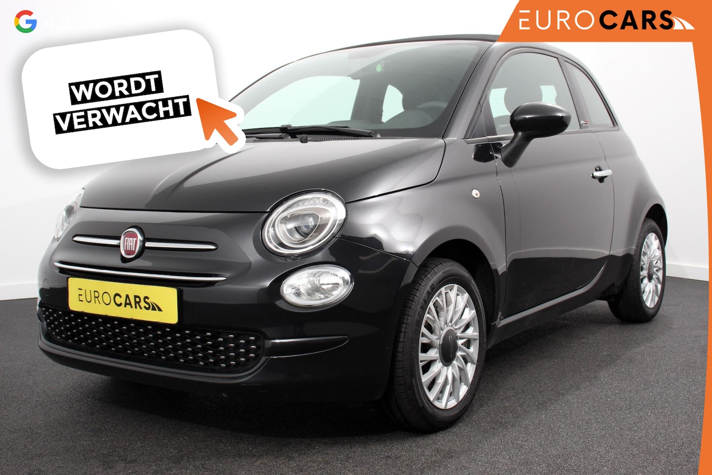Fiat 500 C - 1.0 70pk MHEV Lounge Plus | Navigatie | Apple Carplay/Android Auto | Parkeersensor achter - AutoWereld.nl