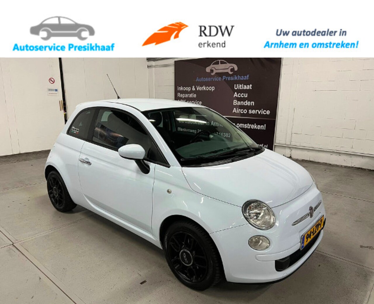 Fiat 500 - 1.4-16V Sport Limited Edition AIRCO / LM VELGEN - AutoWereld.nl