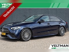 Mercedes-Benz C-klasse - 200 AMG Line PANORAMADAK TREKHAAK LEDER CARPLAY