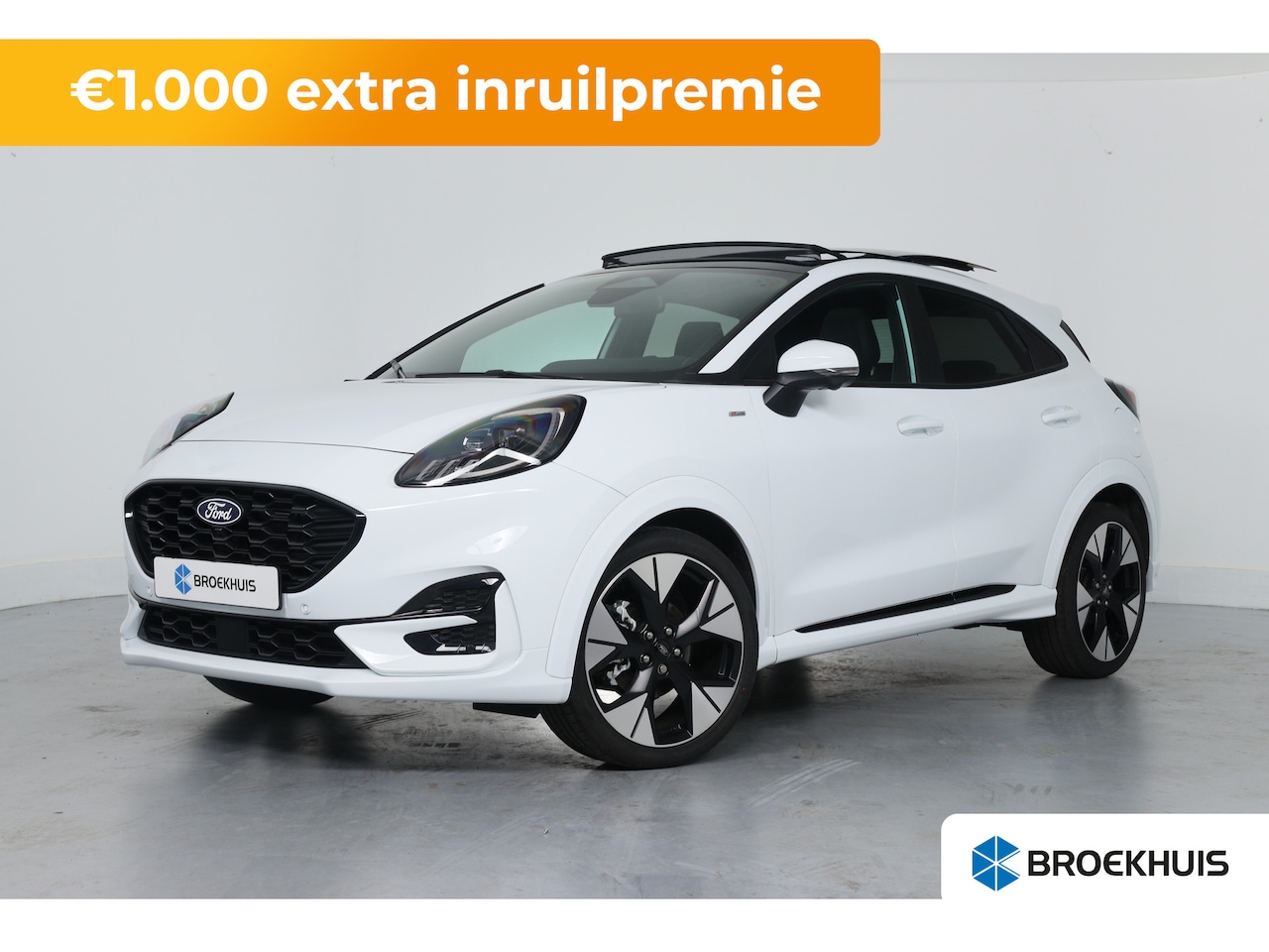 Ford Puma - 1.0 EcoB Hybrid ST-Line X | Achteruitrijcamera | Cruise control adaptief | Full-LED koplam - AutoWereld.nl