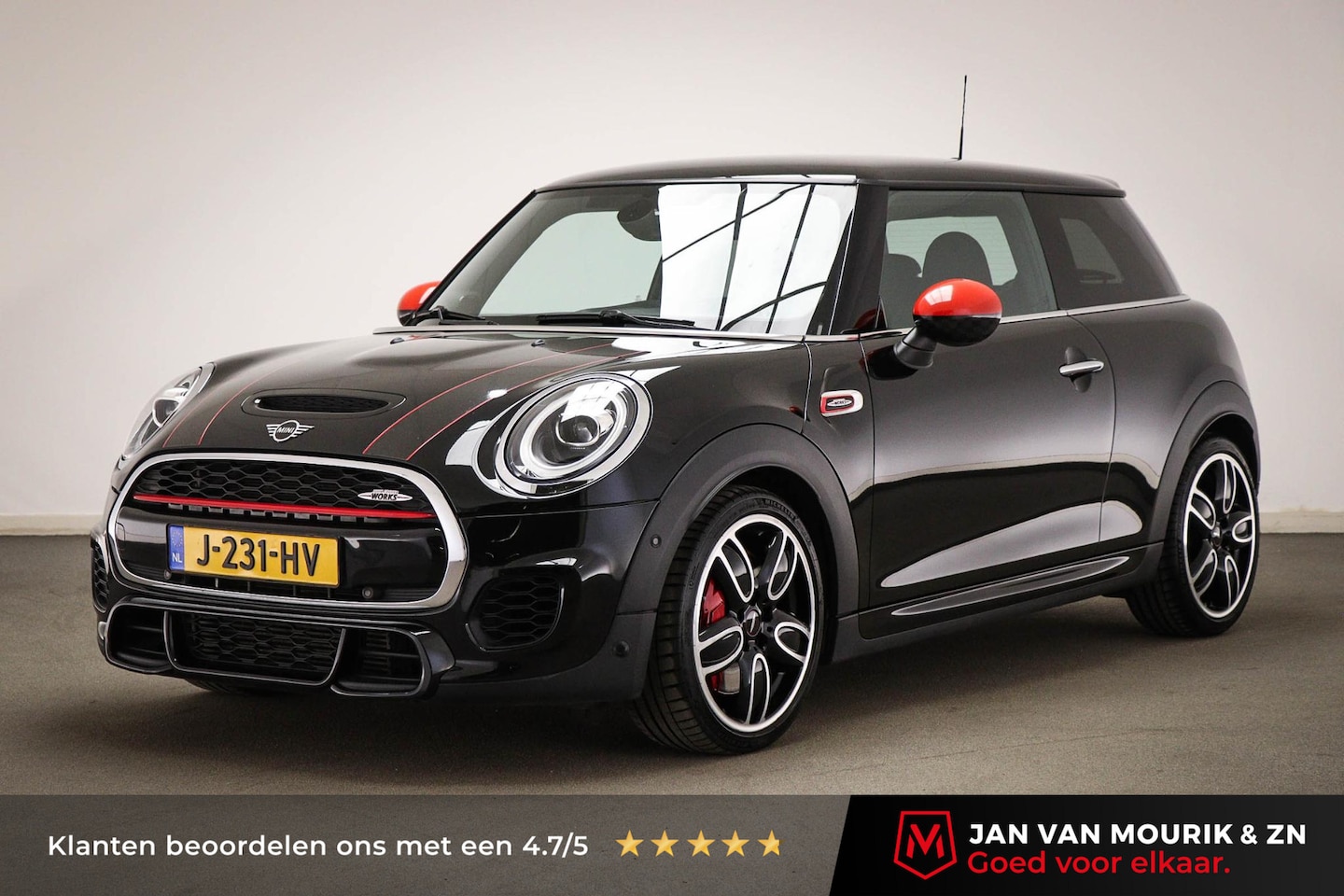 MINI John Cooper Works - Mini 2.0 Chili | PARK ASSIS PACK | HALF LEDER | STOELVERWARMING | APPLE | NAVIGATIE - AutoWereld.nl