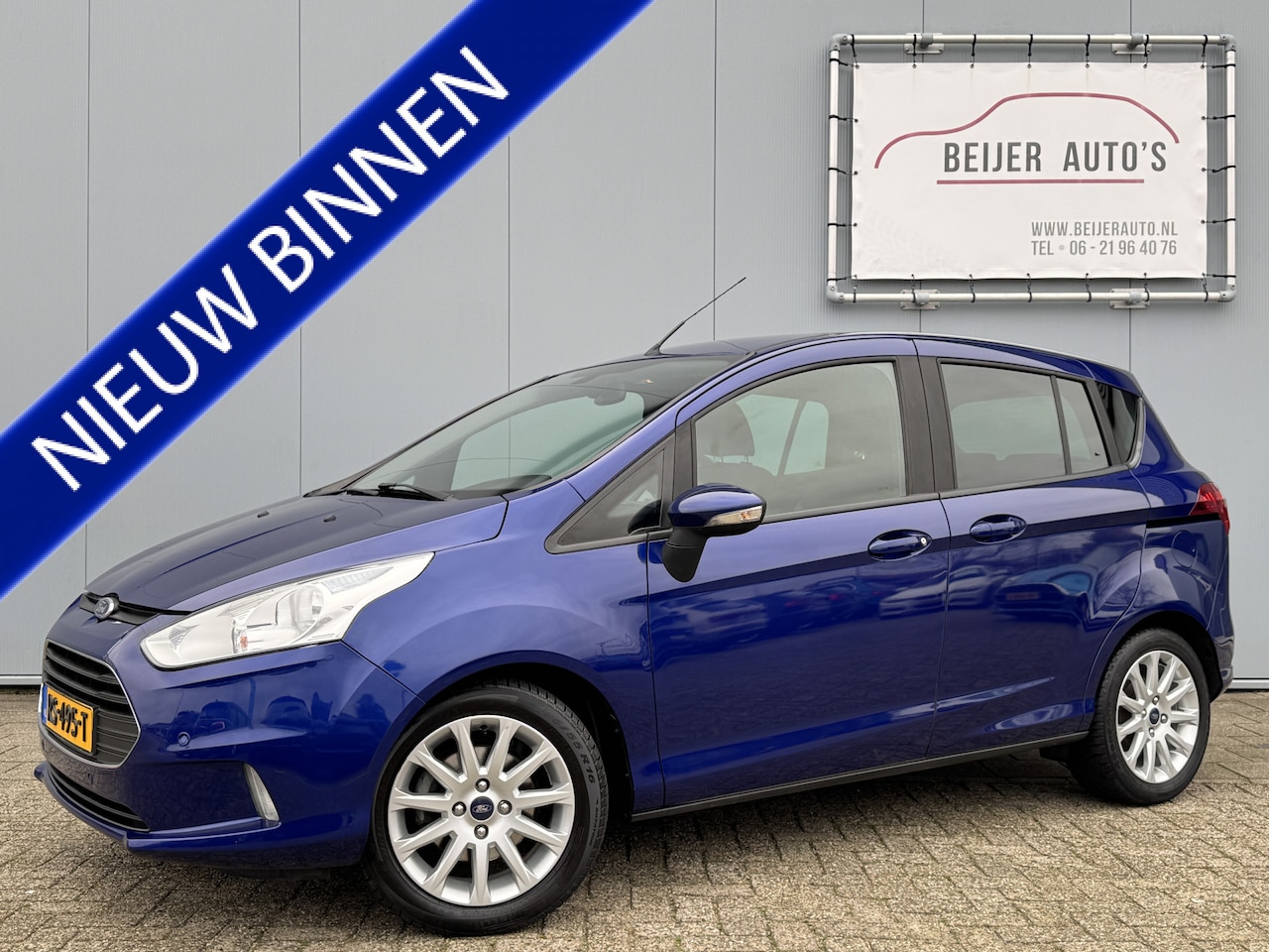Ford B-Max - 1.0 EcoBoost Titanium Navigatie/Climate/17inch. - AutoWereld.nl