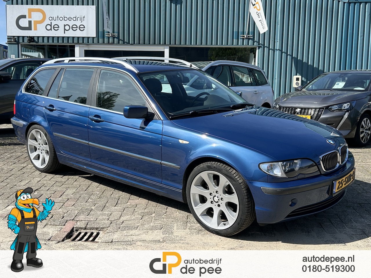 BMW 3-serie Touring - 325i Automaat Youngtimer GARANTIE/AUTOMAAT/CLIMA/CRUISE/LEDER/18'' VELGEN rijklaarprijs! - AutoWereld.nl