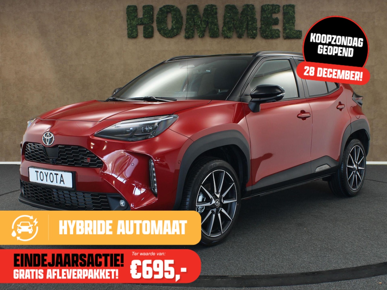 Toyota Yaris Cross - 1.5 Hybrid 130 GR Sport - PARKEERSENSOREN VOOR EN ACHTER - 130 PK - DODEHOEK DETECTIE - 36 - AutoWereld.nl