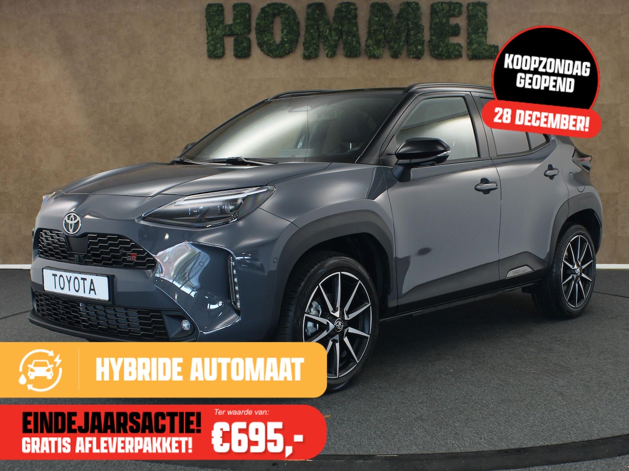 Toyota Yaris Cross - 1.5 Hybrid 130 GR Sport PLUS PACK - PANORAMADAK - PARKEERSENSOREN VOOR EN ACHTER - 130 PK - AutoWereld.nl