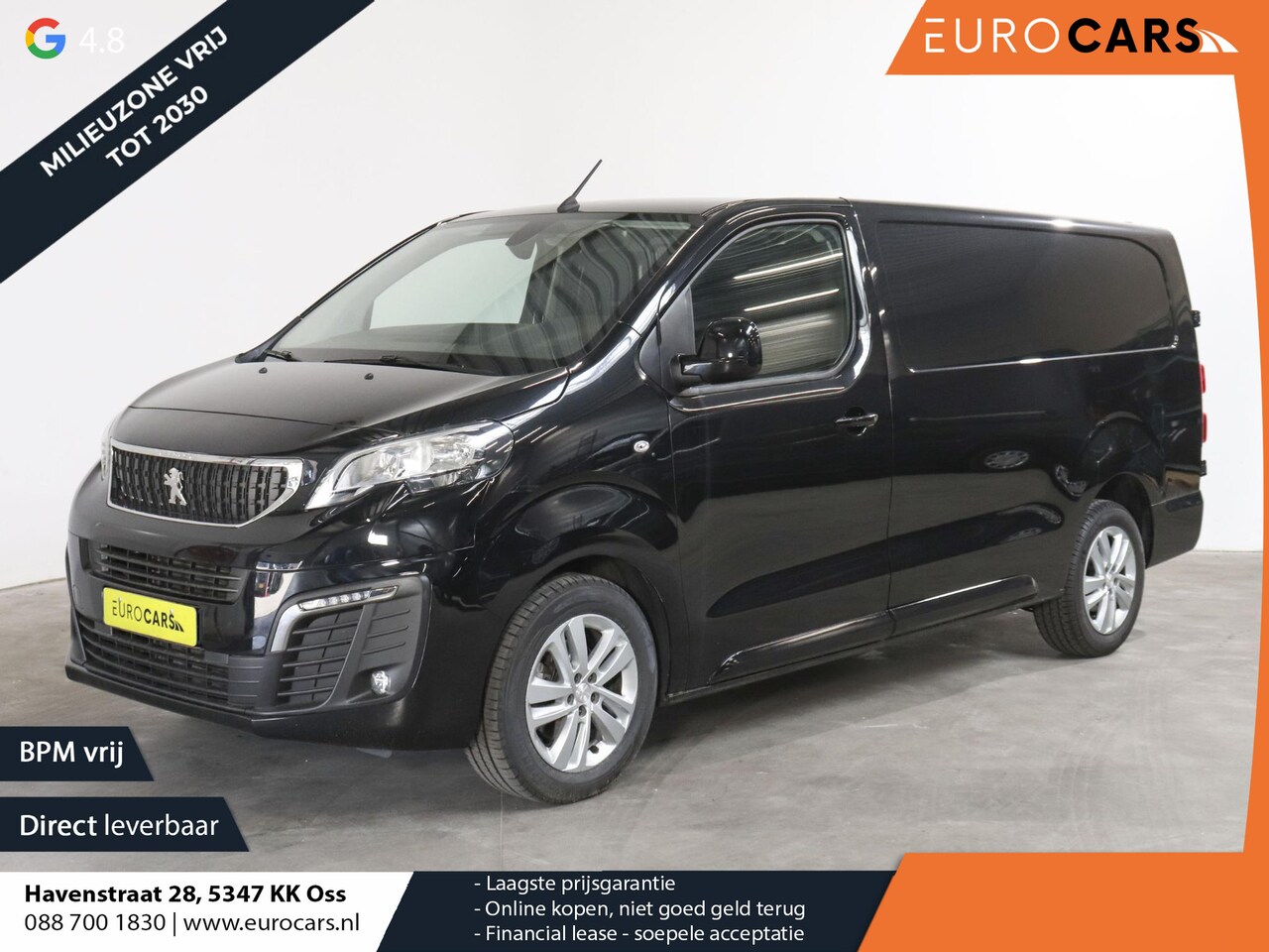 Peugeot Expert - 145pk L3 Automaat Airco Navi Cruise Trekhaak - AutoWereld.nl