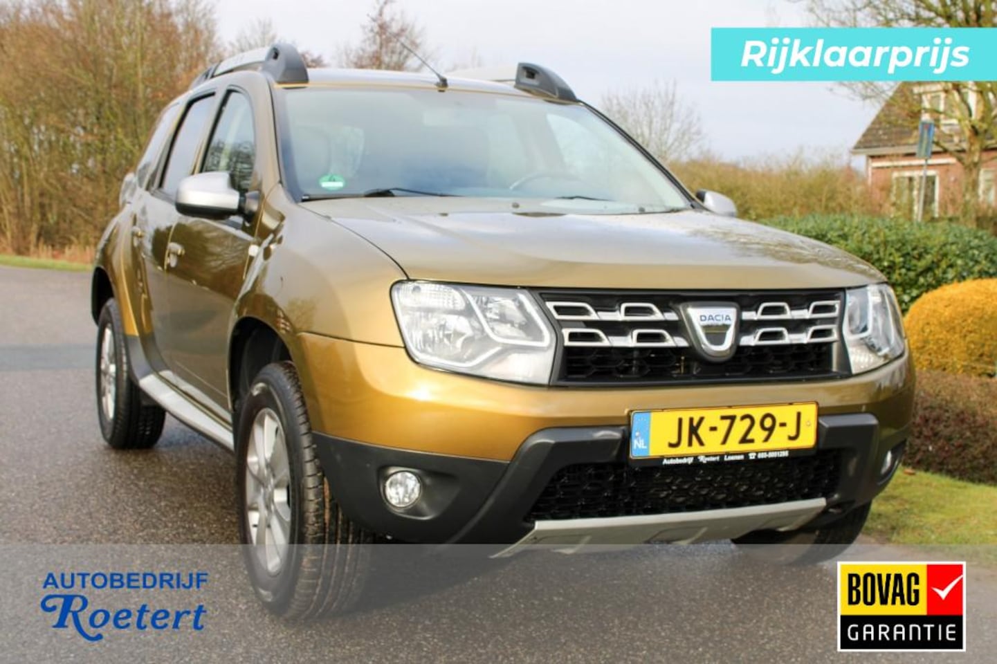 Dacia Duster - 1.2 TCE 125pk Prestige leer/airco/cruise/camera/PDC/navi/trekhaak - AutoWereld.nl