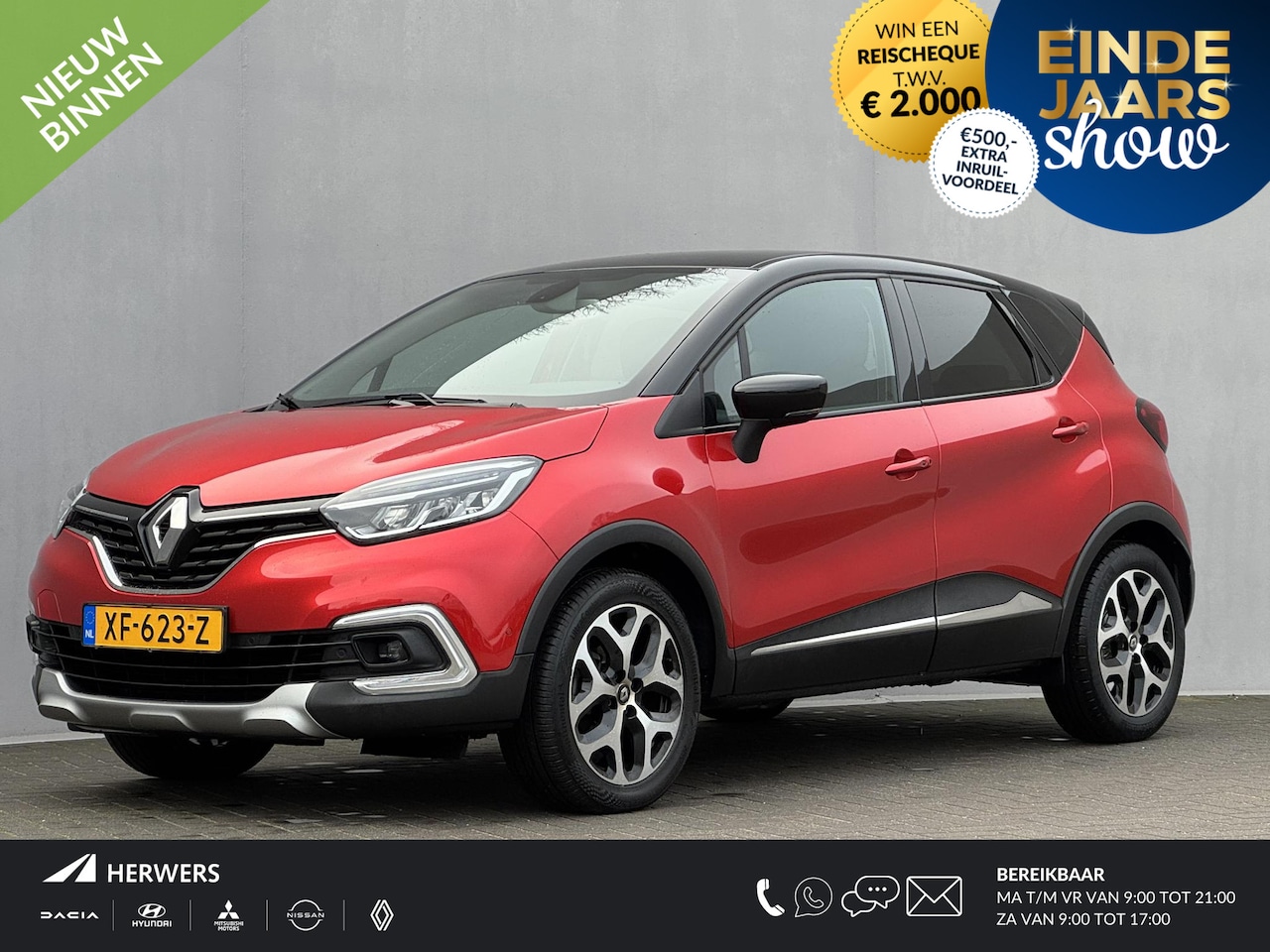 Renault Captur - TCe 90 Intens / Dealeronderhouden / Trekhaak (1200kg) / Achteruitrijcamera / Cruise Contro - AutoWereld.nl