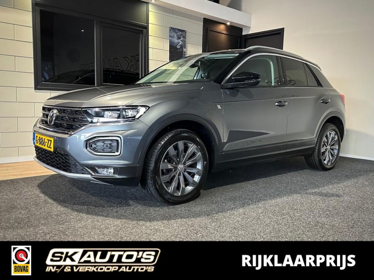 Volkswagen T-Roc - 1.0 TSI STYLE NAP l CLIMA l TWOTONE l LED l CARPLAY l LMV l BEATS SOUND l - AutoWereld.nl