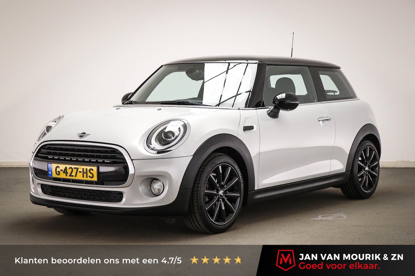 MINI Cooper - Mini 1.5 Chili | BUSINESS PACK | HALF LEDER | STOELVERWARMING | APPLE - AutoWereld.nl