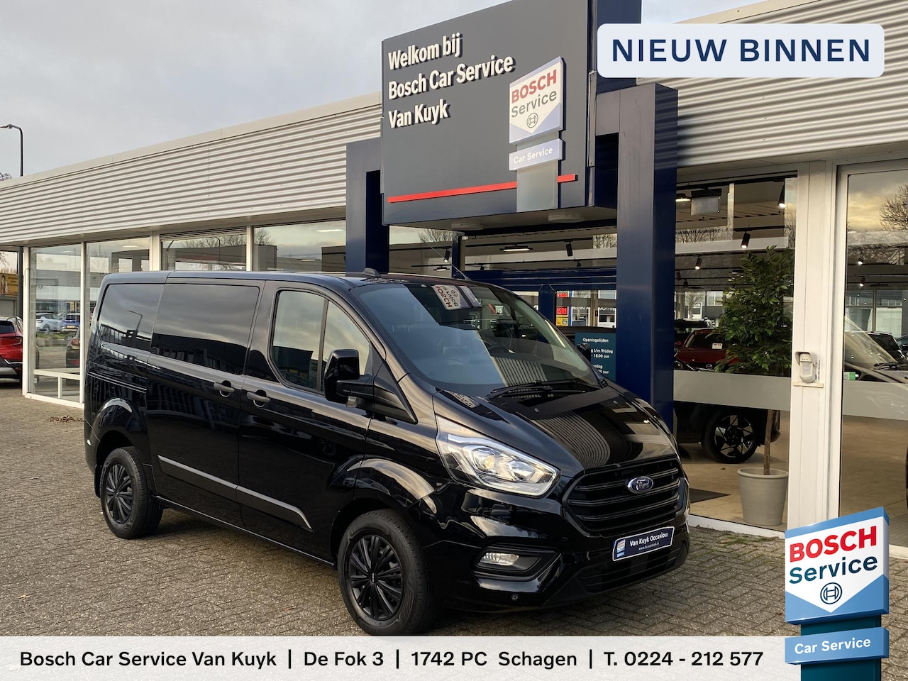 Ford Transit Custom - 320 2.0 TDCI L1H1 Trend DC / Automaat / Dubbele-Cabine / Cruise-Control / Trekhaak / Stoel - AutoWereld.nl
