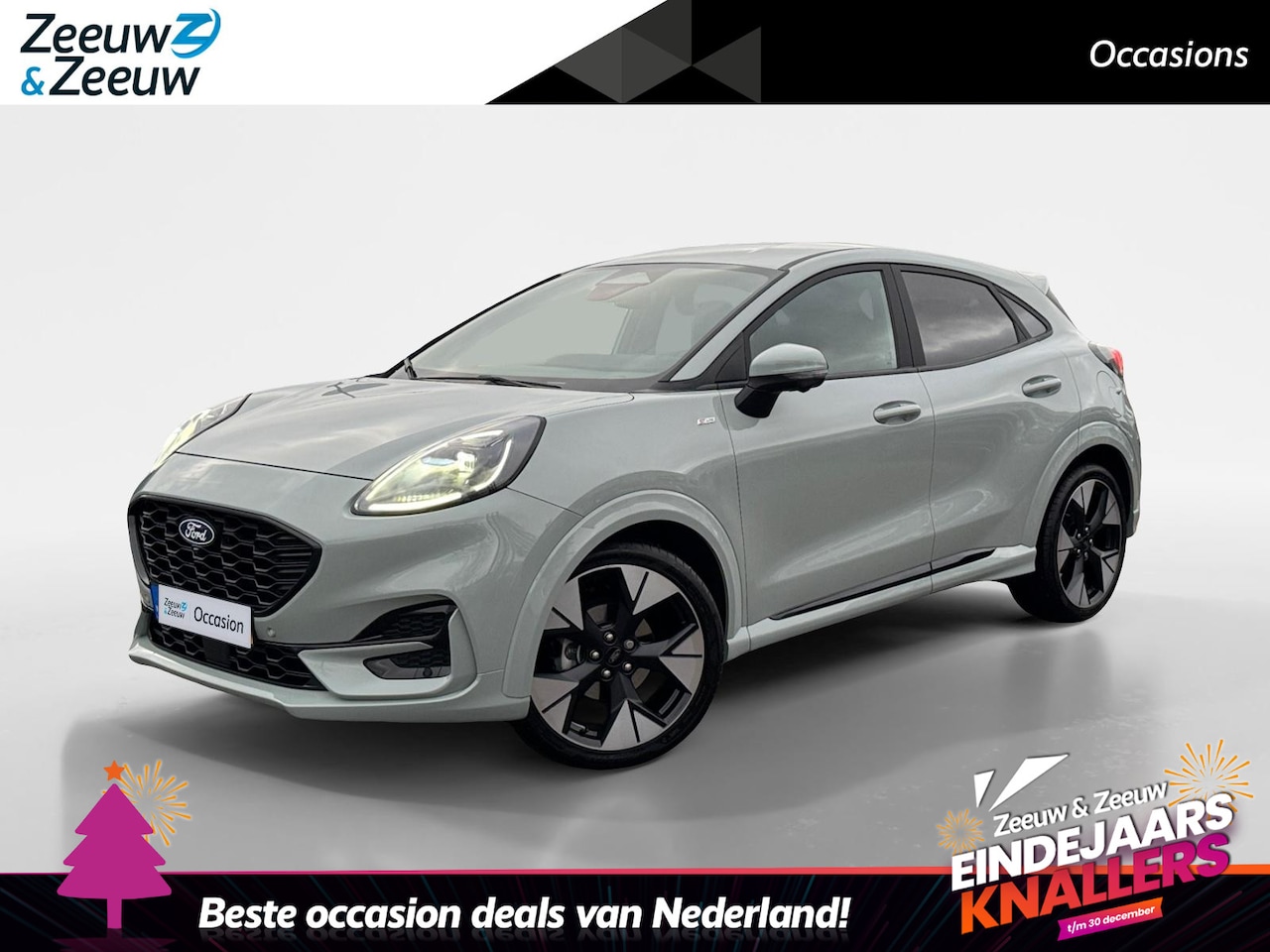 Ford Puma - 1.0 EcoBoost Hybrid ST-Line X NL auto|Cruise control adaptief| Dodehoek detectie| Rondomzi - AutoWereld.nl