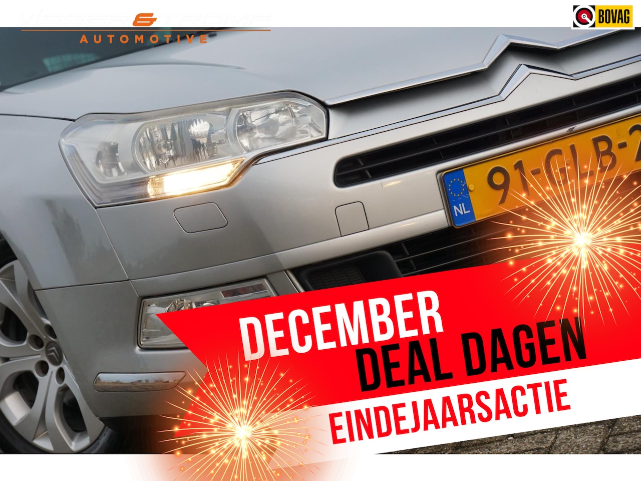 Citroën C5 Tourer - 2.0 16V Exclusive AUT | Gris Aluminium | Elek.verstelbare stoelen/Clima/Cruise/Half-leder - AutoWereld.nl