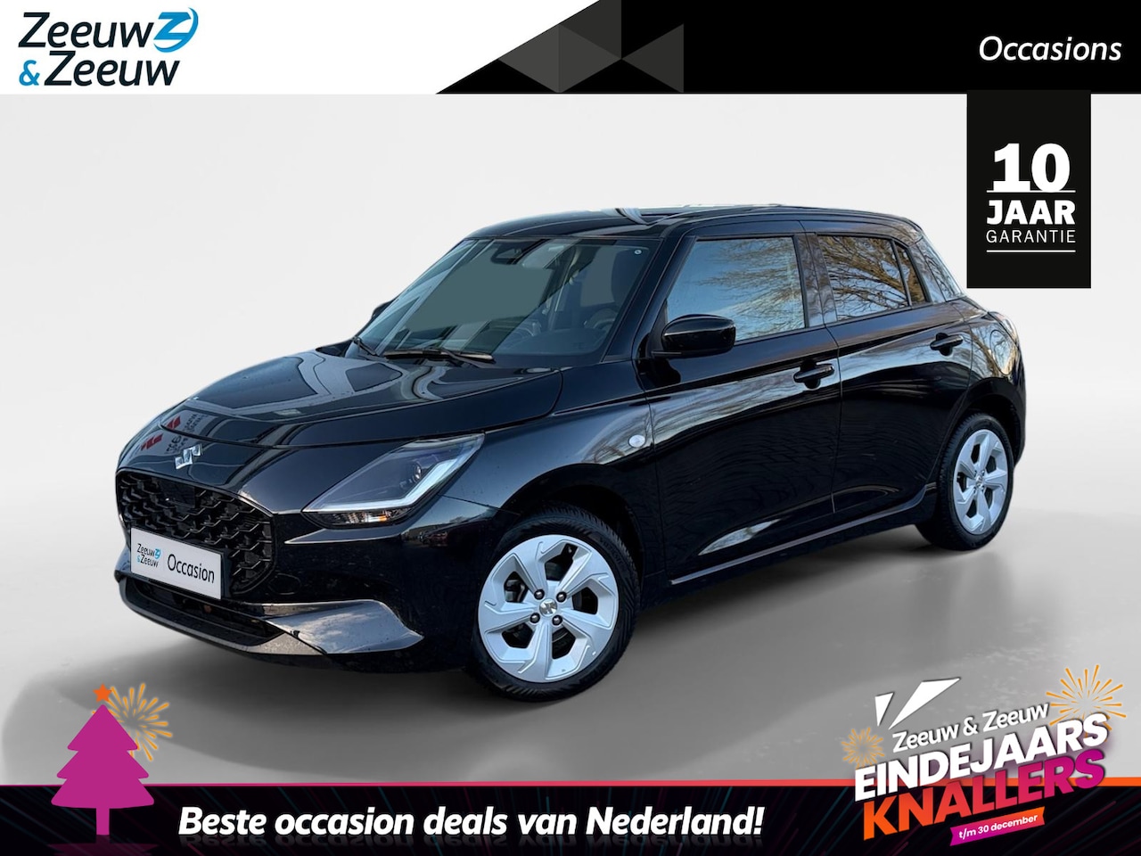 Suzuki Swift - 1.2 Select Smart Hybrid | 10 jr garantie! | Carplay | Navi | Stoelverw. | All-season - AutoWereld.nl