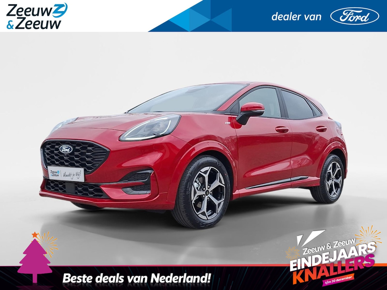 Ford Puma - 1.0 EcoBoost Hybrid ST-Line | Nieuw te bestellen | Prijs inclusief 4000 euro Ford Voordeel - AutoWereld.nl