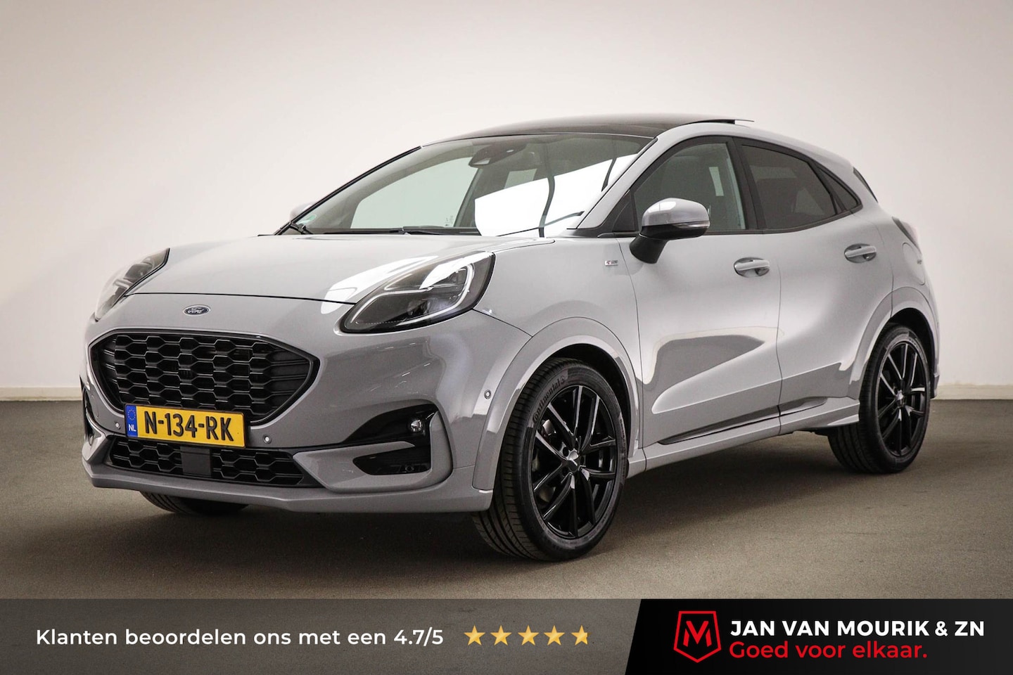 Ford Puma - 1.0 EcoBoost Hybrid ST-Line X | WINTER / DRIVER ASSISTANCE / KEYLESS- PACK | PANORAMADAK | - AutoWereld.nl
