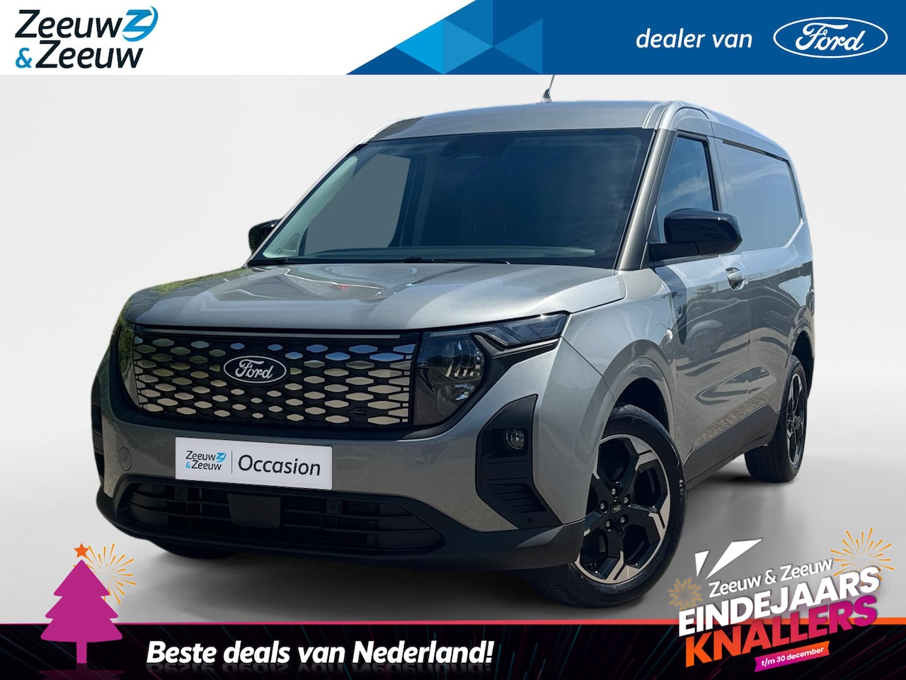 Ford E-Transit Cour. - Limited 44 kWh | Direct Leverbaar | Driver Assistance Pack | Navigatie | Trekhaak | Parkee - AutoWereld.nl