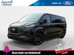 Ford Transit Custom - 320 2.5 PHEV L2H1 Black Platinum DC | Full Option | 0.99% rente F.L. | Dubbele cabine | Dr