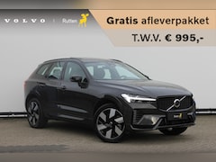 Volvo XC60 - T6 350PK Automaat Plug-in hybrid AWD Ultra Dark Head-up display / Semi elektrisch wegklapb