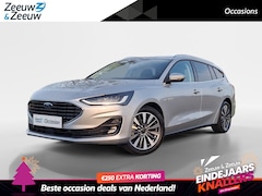Ford Focus Wagon - 1.0 EcoBoost Hybrid Titanium X | NL Auto | Winterpack | Climate Control | Camera | Pakeers