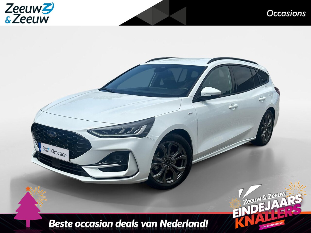 Ford Focus Wagon - 1.0 EcoBoost Hybrid ST Line | 1e Eigenaar | Winter Pack | Apple/Android Carplay | Privacy - AutoWereld.nl