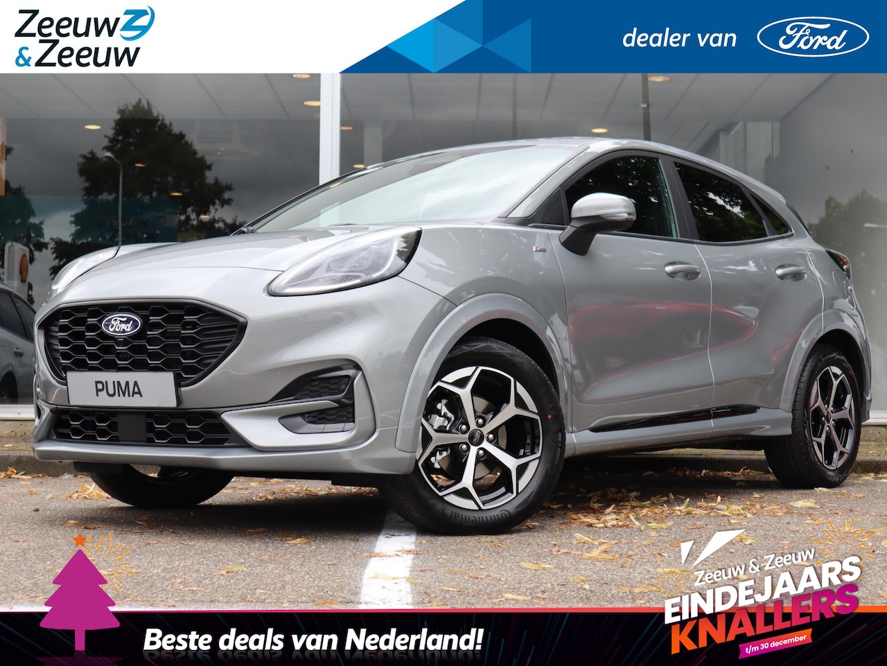 Ford Puma - 1.0 EcoBoost Hybrid ST-Line automaat | Winterpack | 17" Lichtmetaal | Camera | Draadloze A - AutoWereld.nl