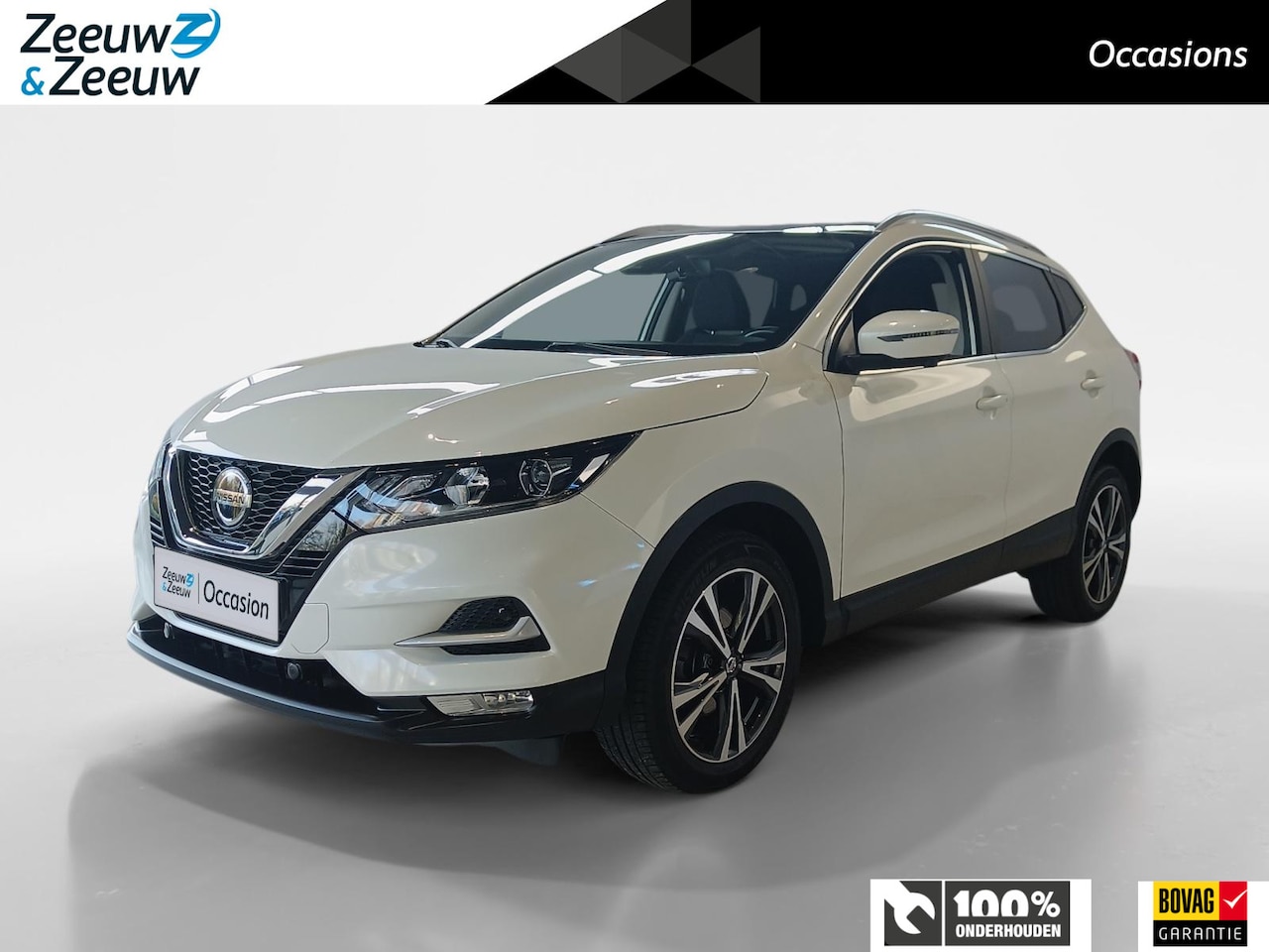 Nissan Qashqai - 1.3 DIG-T N-Connecta *Automaat*Navi+Camera*Climate*Parc Assist*LM.Velgen*Trekhaak*1500kg t - AutoWereld.nl