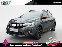 Dacia Sandero Stepway - 90PK CVT TCe Extreme Automaat | 1e eigenaar | NAP | Camera | Parkeersensoren | Apple CarPl