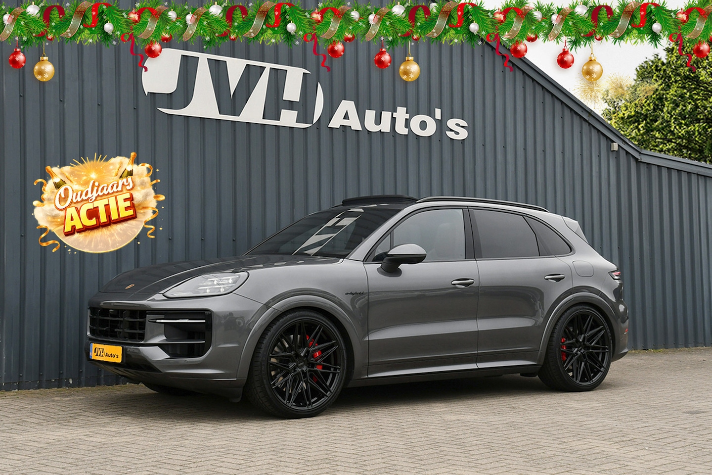 Porsche Cayenne - 3.0 S E-Hybrid 519pk 01-2024 | Burmester | Pass.Display | Nw.€178000 - AutoWereld.nl