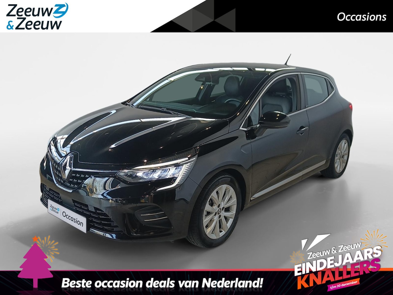 Renault Clio - 1.6 E-Tech Hybrid 140 Intens *Automaat*Apple/Android Carplay*Climate Control*Pakeersensore - AutoWereld.nl