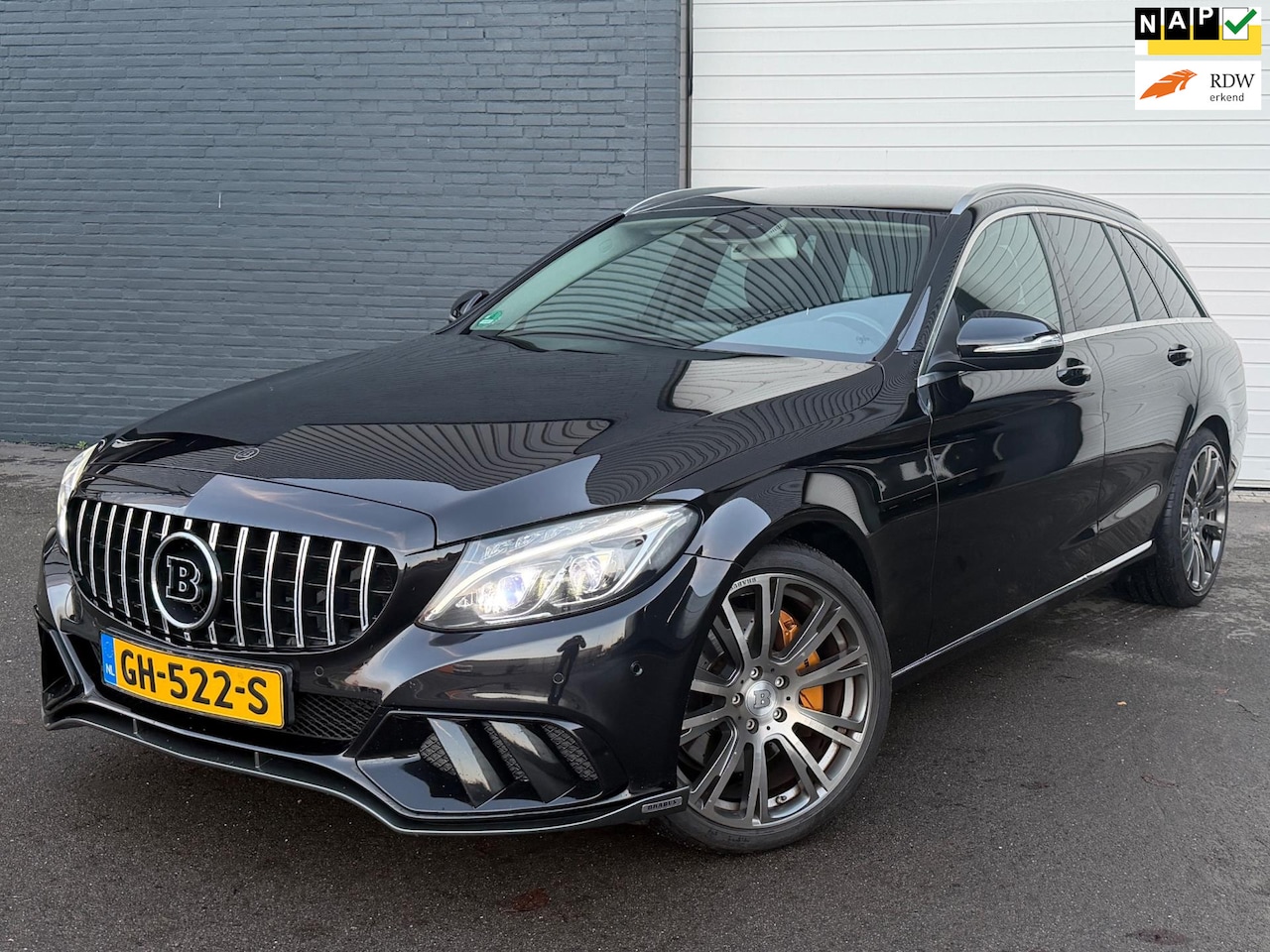 Mercedes-Benz C-klasse Estate - 350 e Lease Edition BRABUS/NAVI/LEDER/CRUISE/CLIMA - AutoWereld.nl