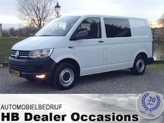 Volkswagen Transporter - 2.0 TDI DC Comfortline 141PK - Airco - Navigatie - Dubbel Cabine