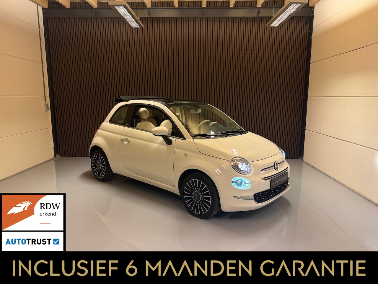 Fiat 500 C - 0.9 TwinAir Turbo Lounge NAP Cabrio - AutoWereld.nl