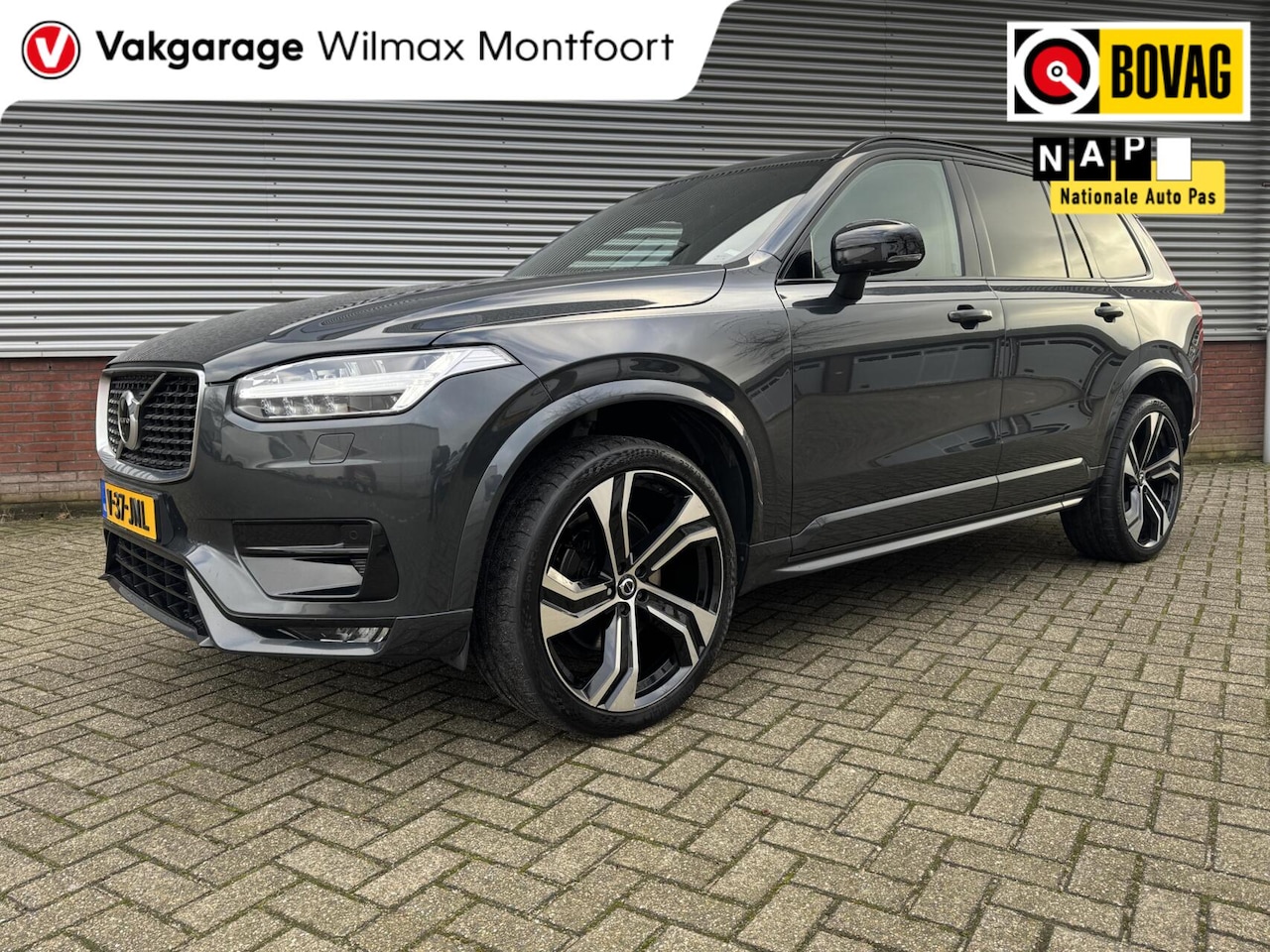 Volvo XC90 - B5 AWD R-Design|Diesel-Hybride|Grijs Kenteken!!|Euro 6|EX BTW|Automaat|Leder-Alcatara|Luch - AutoWereld.nl