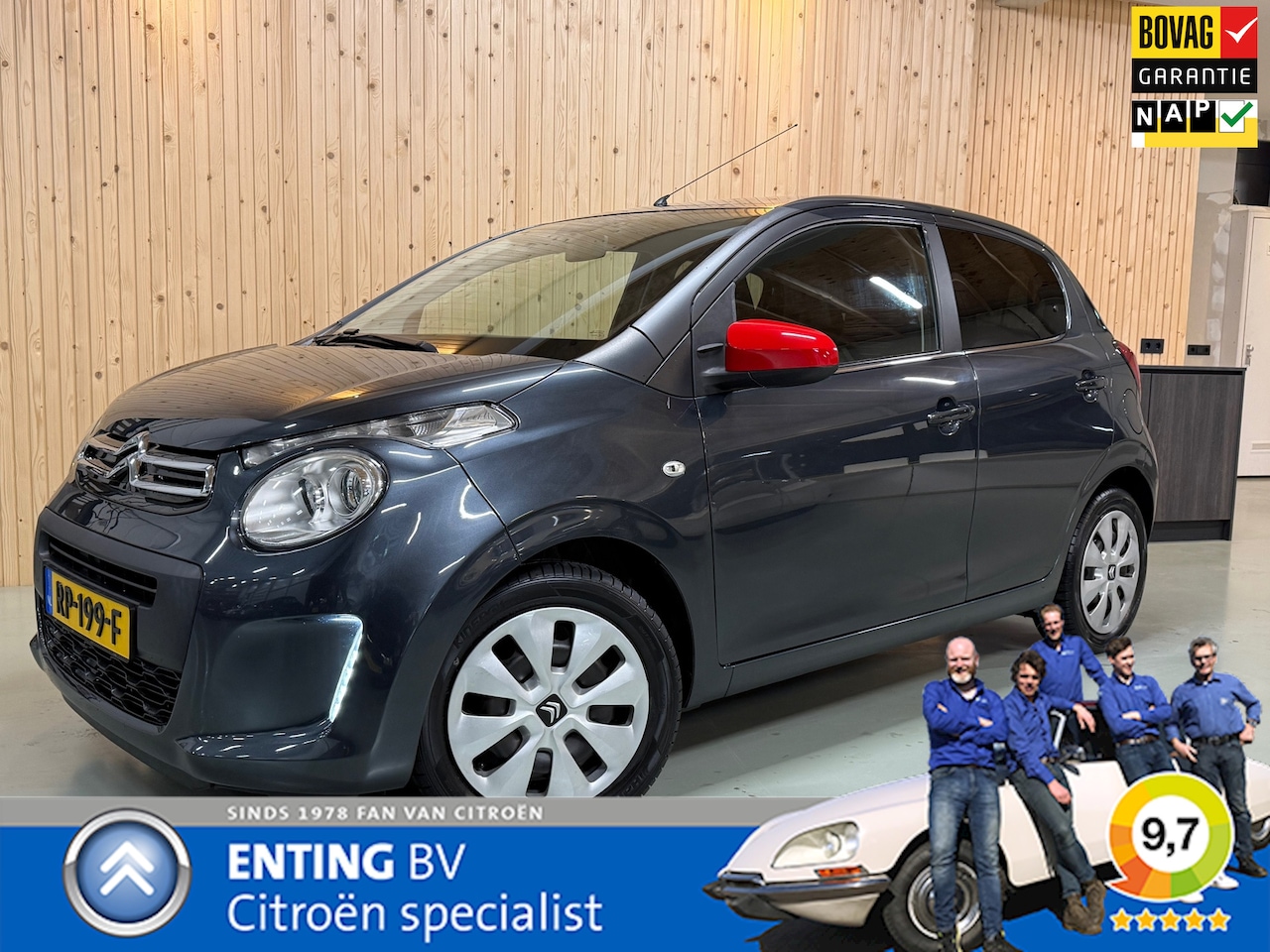 Citroën C1 - 1.0 e-VTi FEEL EDITION BLUETOOTH NIEUWE BANDEN - AutoWereld.nl