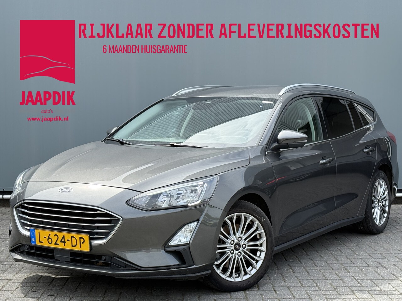 Ford Focus Wagon - BWJ 2021 124 PK 1.0 EcoBoost Hybrid Titanium X Business HYBRID | STOELVERW. | STUURVERW. | - AutoWereld.nl