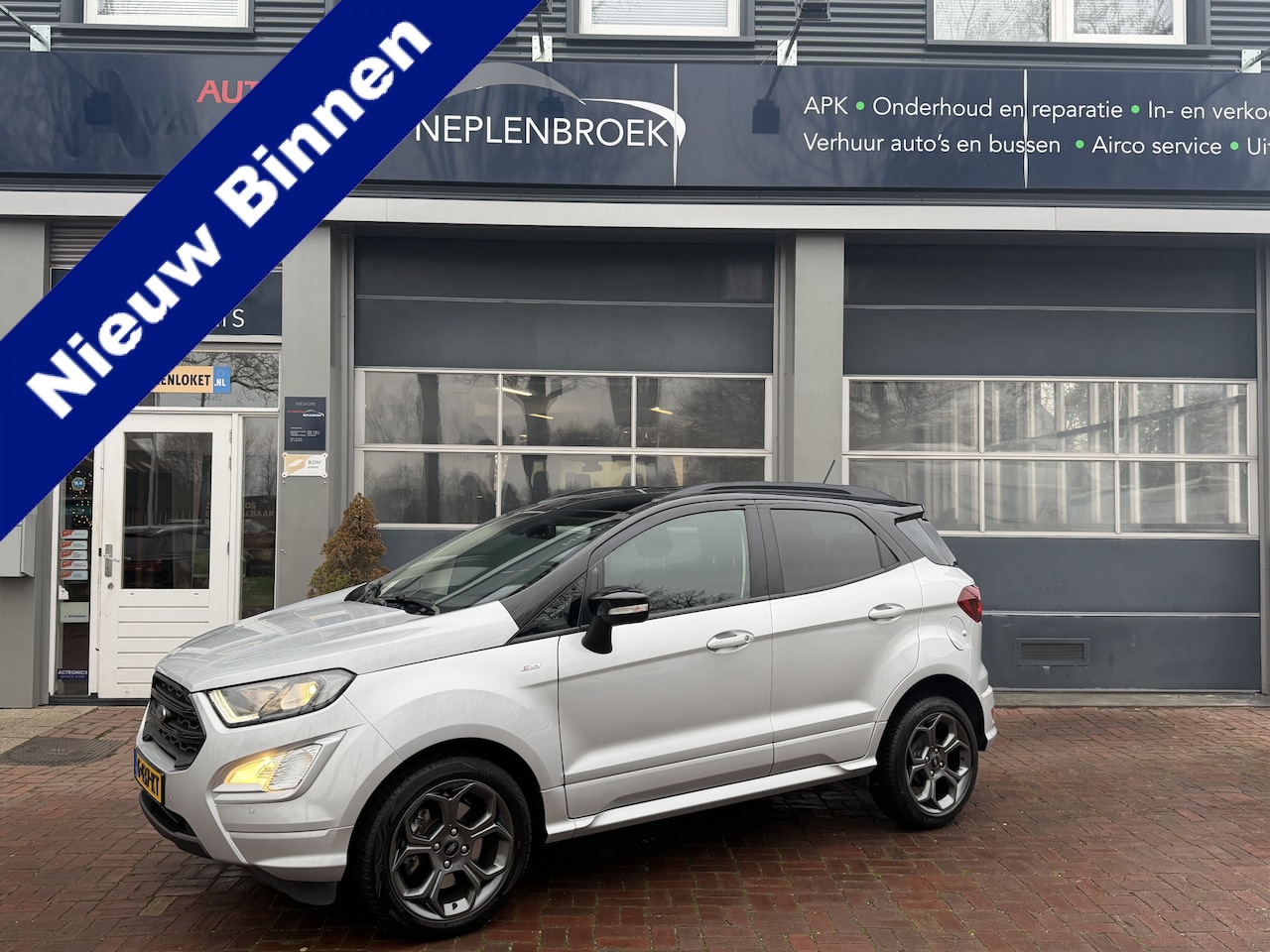 Ford EcoSport - 1.0 EcoBoost ST-Line Black Automaat,Navi,Clima,Pdc 2019 km 56.147 Hoge Zit Dealer  onderho - AutoWereld.nl