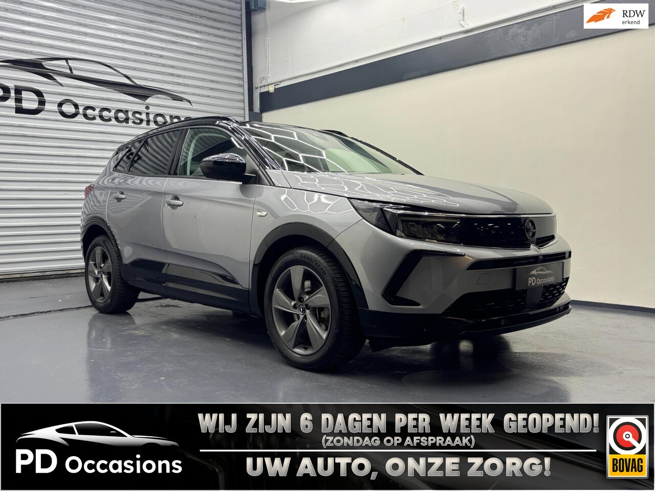 Opel Grandland - 1.6 Turbo 225PK Plug-In Hybrid - Camera - ACC - Winter pakket - Elek. Achterklep - AGR - AutoWereld.nl